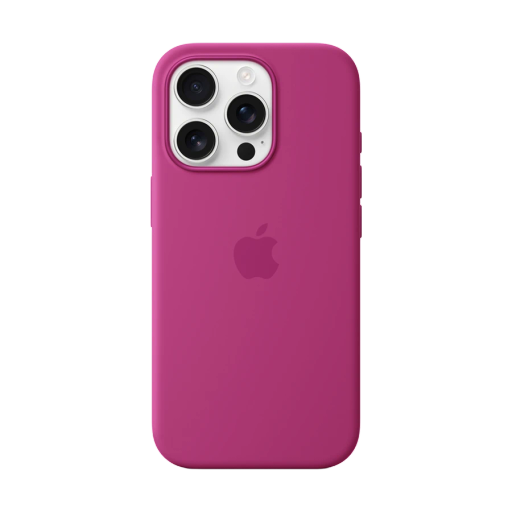Apple Case Silicone Case with MagSafe Fuchsia for iPhone 16 Pro